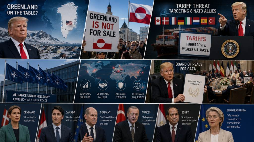 International Backlash and Realignment after Trump’s Davos Address on Greenland and Board of Peace
